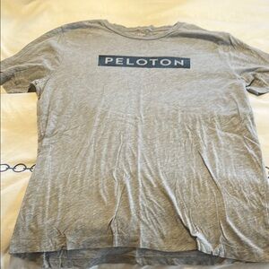 Peloton Gray Short Sleeve Tee